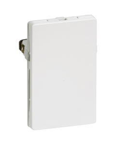 Lk fuga 1 1/2 modul blænddæksel hvid