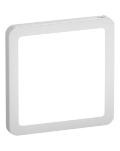 Lk fuga slim design ramme hvid 1 modul