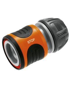 Gardena 1/2" slangekobling med stop