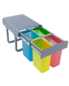 Affaldssortering 4x8 Liter Spande