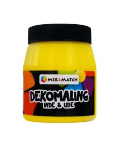 Dekomaling gul 250 ml.