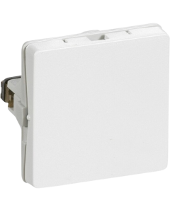 Lk fuga 1 modul blænddæksel hvid