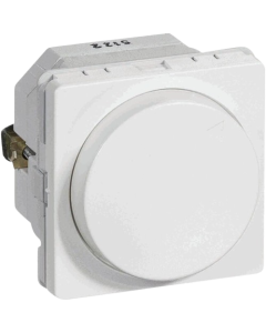 Lk fuga 1 modul dreje lysdæmper hvid