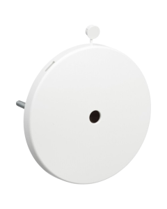 Lk fuga ø83mm afdækning hvid