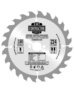 Cmt contractor z24 rundsavsklinger 160x20 mm 10 stk/pk
