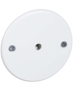 Lk fuga m/aflastning blænddæksel hvid