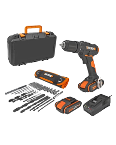 Worx bore-/skruemaskine M/Batteri og lader
