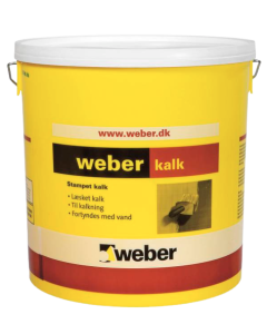 Weber stampet kalk