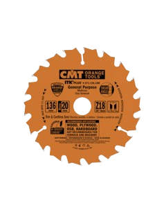 Cmt z18 + z36  rundsavsklinger 136x20 mm 3 stk/pk