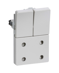 LK dobbeltstikkontakt u/jord