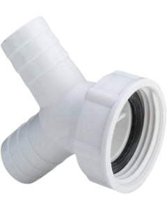 Slangeforskruning til afløbsslange plast