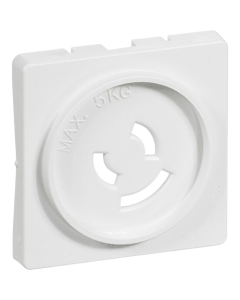 Lk fuga lampestik blænddæksel hvid 1 modul