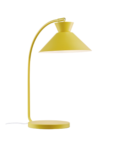 Dial bordlampe gul