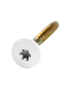 Heco træbetonskrue 4,5x45mm Hvid