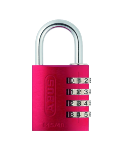 Abus 145/40 kodelås 40 mm rød 1 stk
