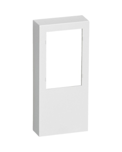 Lk fuga baseline 1 1/2 modul afdækning blænddæksel hvid