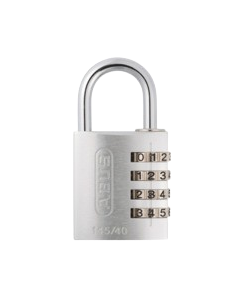 Abus 145/40 kodelås 77x41,5x17 mm sølv 1 stk