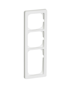 Lk fuga baseline 63 ramme hvid 3 1/2 modul