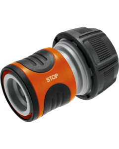 Gardena 3/4" slangekobling med stop