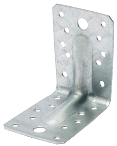 Vinkelbeslag 90 x 90 x 65 mm m/rib