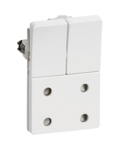 LK dobbeltstikkontakt u/jord