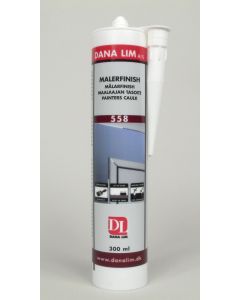 Malerfinish hvid