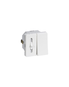 Lk fuga 1 modul, korresp. skyde lysdæmper hvid