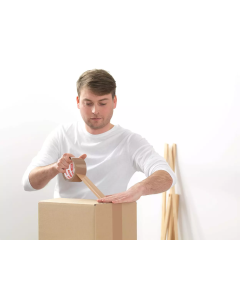 Tesa emballagetape basic pp Brun