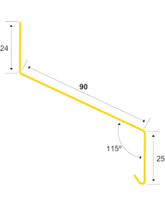 Bygtjek Sålbænk 90 mm 19B