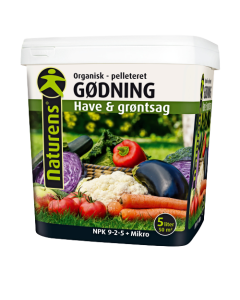 Organisk have- og grøntsags- gødning