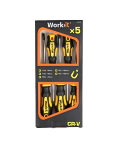 Work>it torx skruetrækkersæt 5 dele
