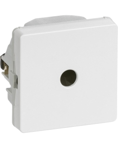 Lk fuga firkantet 5p lampeudtag hvid