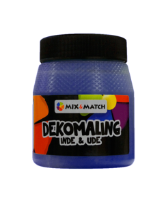 Dekomaling blå 250 ml.