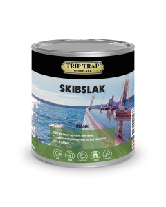 Trip trap skibslak blank