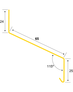 Bygtjek Sålbænk 65 mm 19A