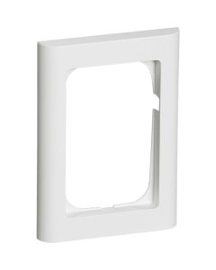 Lk fuga softline 68 ramme hvid 1 1/2 modul